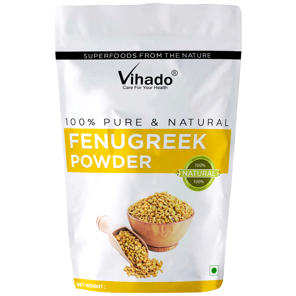 Vihado Fenugreek Methi Powder For Hair Growth (100G-1KG)