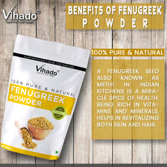 Vihado Fenugreek Methi Powder For Hair Growth (100G-1KG)