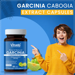 Vihado Garcinia Cambogia Capsules | Helps In Weight Loss (60 Capsules)