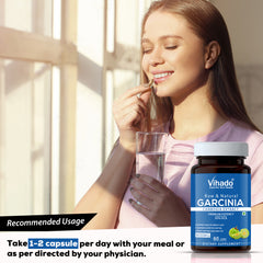 Vihado Garcinia Cambogia Capsules | Helps In Weight Loss (60 Capsules)