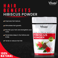 Vihado Hibiscus Powder For Hair and Skin Care (100G-1KG)