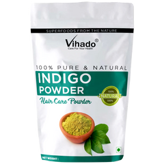 Vihado Indigo Powder For Hair Color and Care (100G-1KG)