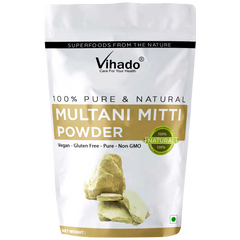 Vihado Multani Mitti Powder For Skin Whitening and Hair Care (100G-1KG)