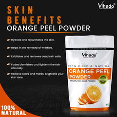 Vihado Orange Peel Powder For Face and Skin Whitening (100G-1KG)