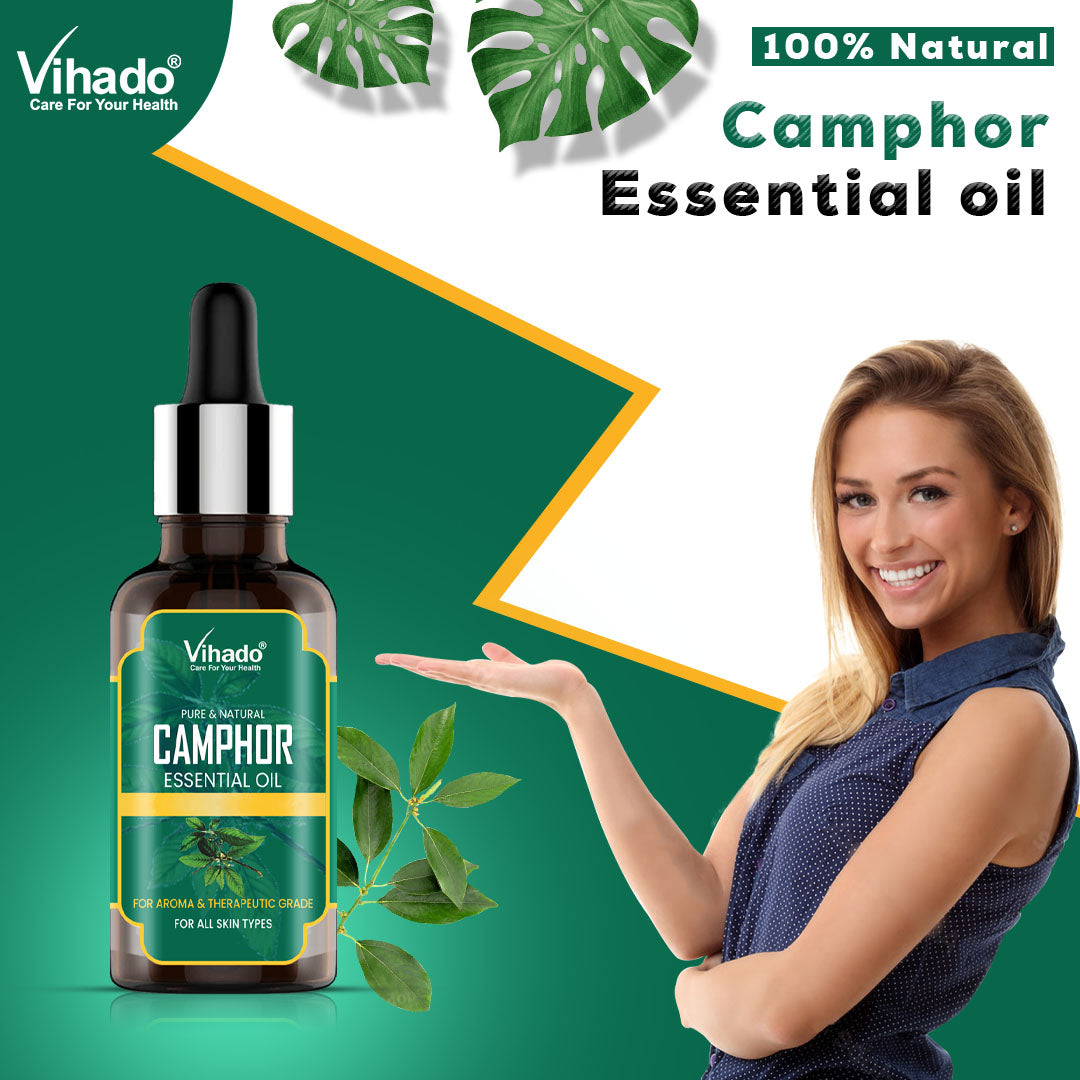 Vihado Camphor Essential Oil (10ml-30ml)