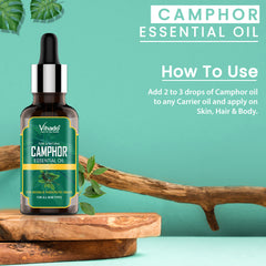 Vihado Camphor Essential Oil (10ml-30ml)