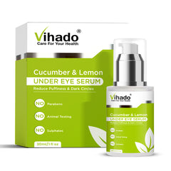 Vihado Cucumber and Lemon Under Eye Serum (30ml)