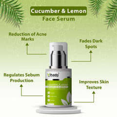 Vihado Cucumber and Lemon Under Eye Serum (30ml)