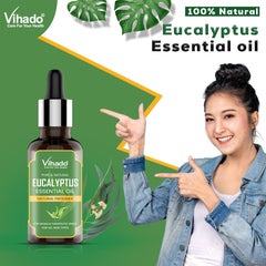 Vihado Eucalyptus Essential Oil (10ml-30ml)