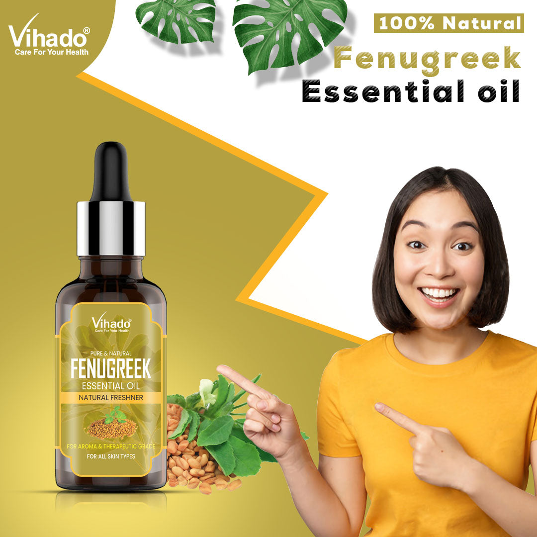 Vihado Fenugreek Seed Oil (10ml-30ml)