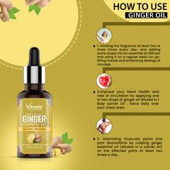 Vihado Ginger Essential Oil (10ml-30ml)