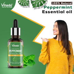 Vihado Peppermint Essential Oil (10ml-30ml)