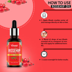 Vihado Rosehip Essential Oil (10ml-30ml)