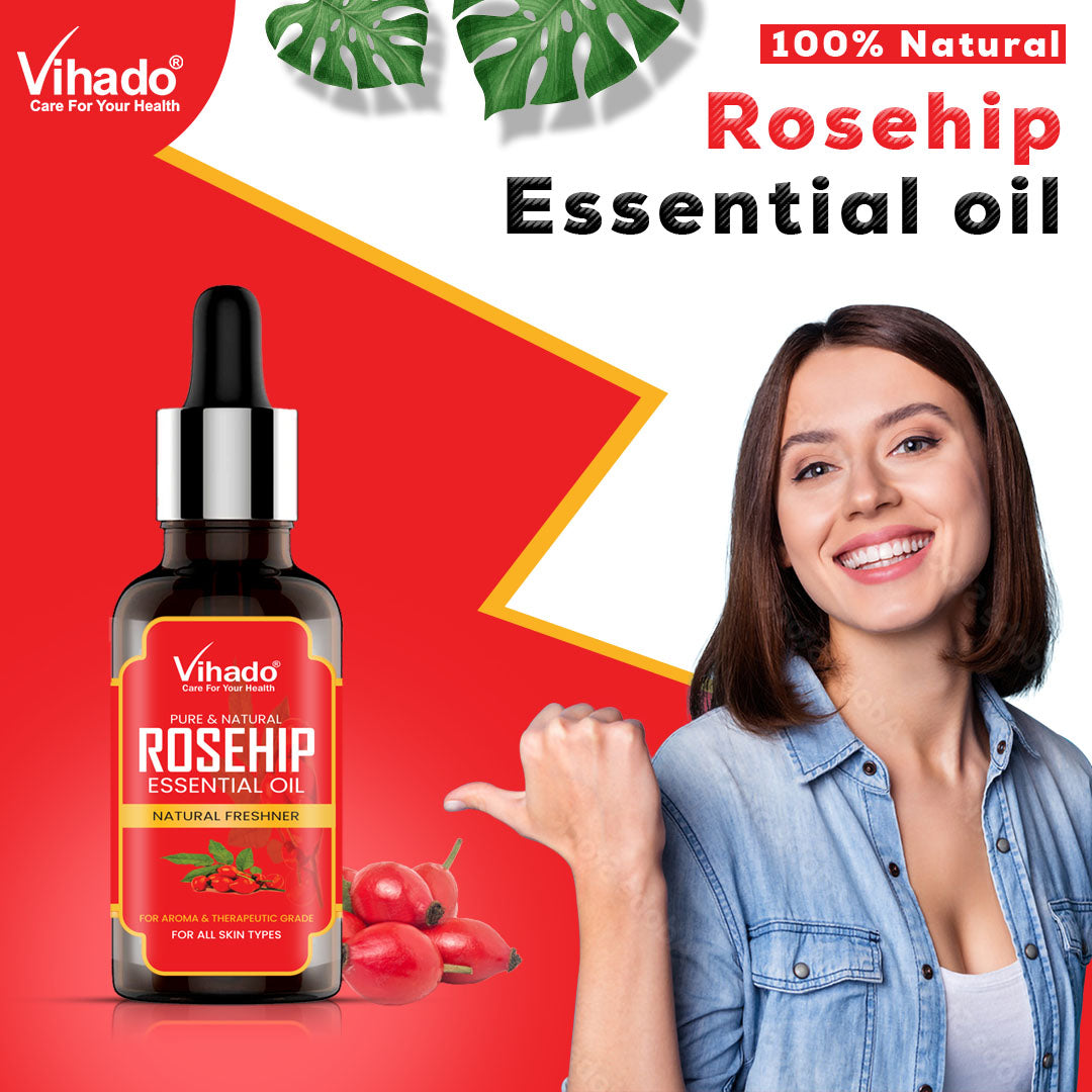 Vihado Rosehip Essential Oil (10ml-30ml)