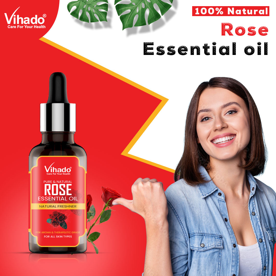 Vihado Rose Essential Oil (10ml-30ml)