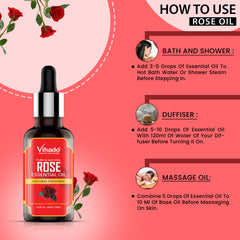 Vihado Rose Essential Oil (10ml-30ml)