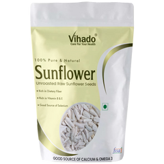 Vihado Raw Sunflower Seeds High In Protein and Fibre (100G-1KG)