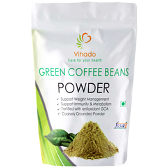 Vihado Green Coffee Beans Powder for Weight Loss Management (100G-1KG)