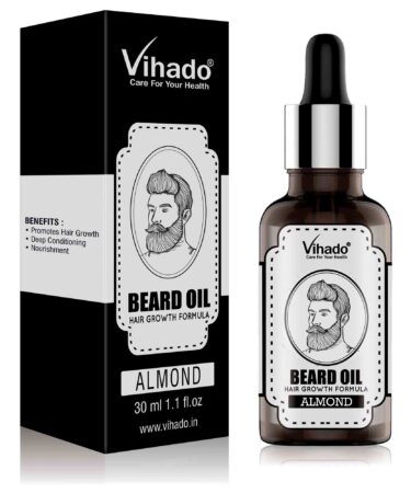 vihado almond beard oil